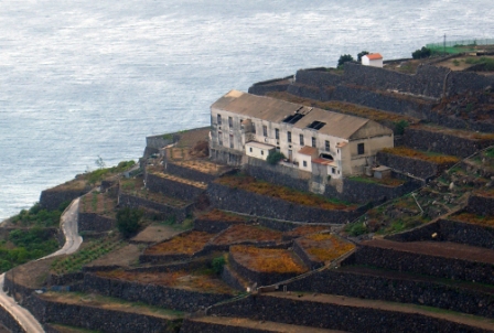 altes lagergebäude in agulo