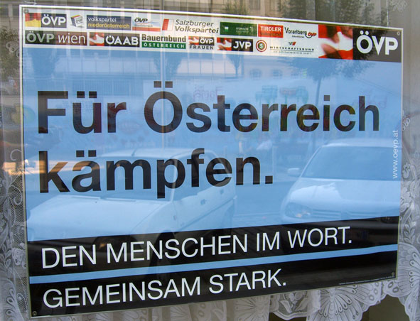 ÖVP-Plakat